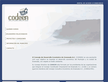 Tablet Screenshot of codeen.com.mx